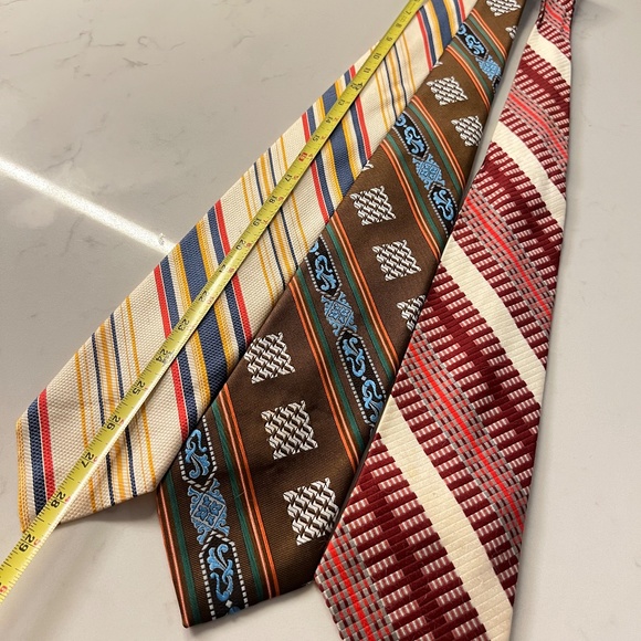 Vintage Ties | Three Retro Ties 70s Ties Sears, Marshall Field, Montgomery Ward - Picture 9 of 16